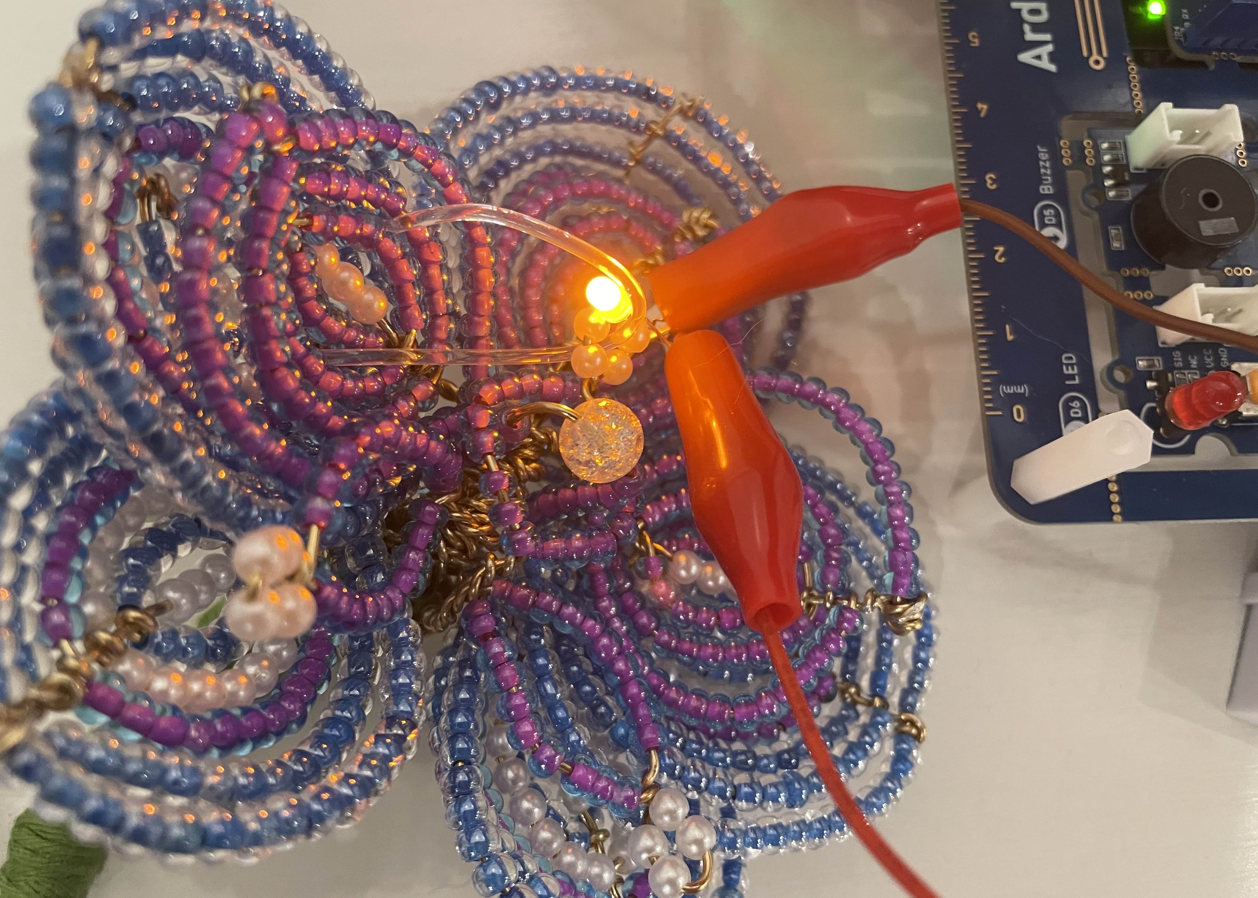 Close-up of Fiber Optic Cable Performance